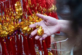 INDONESIA-JAKARTA-CHINESE LUNAR NEW YEAR-DECORATION