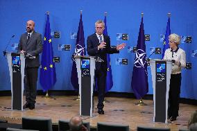 BELGIUM-BRUSSELS-NATO-EU-COOPERATION