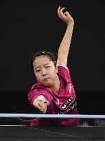 (SP)QATAR-DOHA-TABLE TENNIS-WTTC-ASIAN CONTINENTAL STAGE-WOMEN'S SINGLES