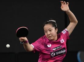 (SP)QATAR-DOHA-TABLE TENNIS-WTTC-ASIAN CONTINENTAL STAGE-WOMEN'S SINGLES