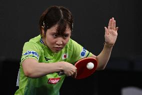 (SP)QATAR-DOHA-TABLE TENNIS-WTTC-ASIAN CONTINENTAL STAGE-WOMEN'S SINGLES