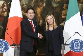 Japan-Italy summit in Rome