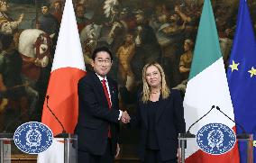 Japan-Italy summit in Rome