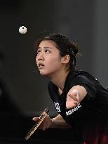 (SP)QATAR-DOHA-TABLE TENNIS-WTTC FINALS-ASIAN CONTINENTAL STAGE-WOMEN'S SINGLES