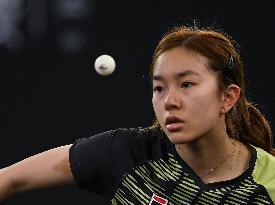 (SP)QATAR-DOHA-TABLE TENNIS-WTTC FINALS-ASIAN CONTINENTAL STAGE-WOMEN'S SINGLES