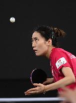 (SP)QATAR-DOHA-TABLE TENNIS-WTTC FINALS-ASIAN CONTINENTAL STAGE-WOMEN'S SINGLES