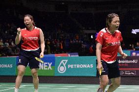 (SP)MALAYSIA-KUALA LUMPUR-BADMINTON-MALAYSIA OPEN-WOMEN'S DOUBLES