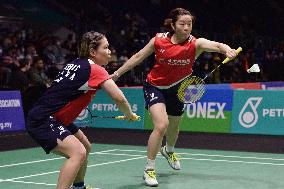 (SP)MALAYSIA-KUALA LUMPUR-BADMINTON-MALAYSIA OPEN-WOMEN'S DOUBLES