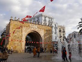 TUNISIA-TOURISM-CHINESE TOURISTS
