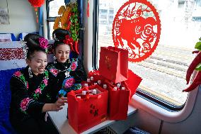 CHINA-GUIZHOU-SLOW TRAIN-NEW YEAR PURCHASING (CN)