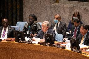 UN-SECURITY COUNCIL-INTERNATIONAL PEACE AND SECURITY-RULE OF LAW-MEETING