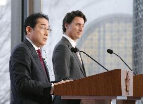 Japan-Canada summit in Ottawa