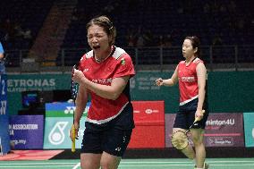 (SP)MALAYSIA-KUALA LUMPUR-BADMINTON-MALAYSIA OPEN-WOMEN'S DOUBLES
