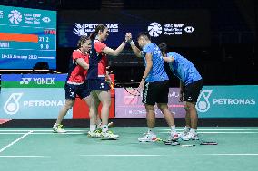 (SP)MALAYSIA-KUALA LUMPUR-BADMINTON-MALAYSIA OPEN-WOMEN'S DOUBLES