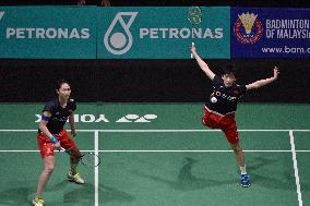 (SP)MALAYSIA-KUALA LUMPUR-BADMINTON-MALAYSIA OPEN-WOMEN'S DOUBLES