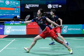 (SP)MALAYSIA-KUALA LUMPUR-BADMINTON-MALAYSIA OPEN-WOMEN'S DOUBLES