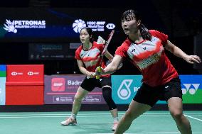 (SP)MALAYSIA-KUALA LUMPUR-BADMINTON-MALAYSIA OPEN-WOMEN'S DOUBLES