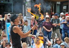 NEW ZEALAND-CHRISTCHURCH-WORLD BUSKERS FESTIVAL