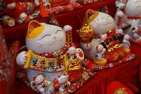 VIETNAM-HANOI-LUNAR NEW YEAR-CAT ELEMENT