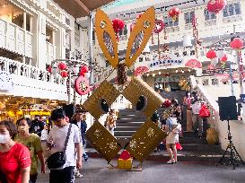 INDONESIA-JAKARTA-CHINATOWN-CHINESE LUNAR NEW YEAR-ATMOSPHERE