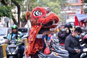 INDONESIA-JAKARTA-CHINATOWN-CHINESE LUNAR NEW YEAR-ATMOSPHERE