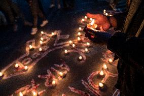 NEPAL-KATHMANDU-PLANE CRASH-VICTIMS-REMEMBRANCE-LAMP LIGHTING