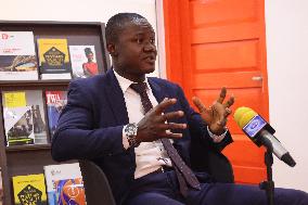 GHANA-ACCRA-PAUL FRIMPONG-CHINA-ANTI-COVID-19 POLICY-INTERVIEW