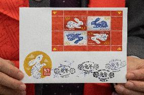 HUNGARY-BUDAPEST-CHINESE LUNAR NEW YEAR-STAMP-ISSUE
