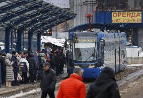 Kyiv tram service partially resumed
