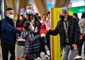 CHINA-SPRING FESTIVAL TRAVEL RUSH-FAMILY REUNION (CN)