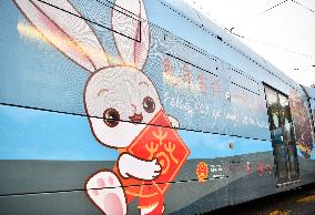 ITALY-ROME-TRAM-YEAR OF THE RABBIT