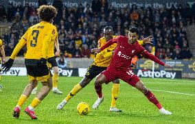 (SP)BRITAIN-WOLVERHAMPTON-FOOTBALL-FA CUP-WOLVERHAMPTON VS LIVERPOOL