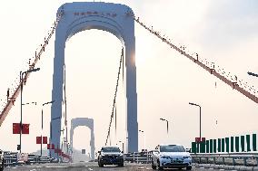 CHINA-CHONGQING-GUOJIATUO YANGTZE RIVER BRIDGE-OPEN TO TRAFFIC (CN)