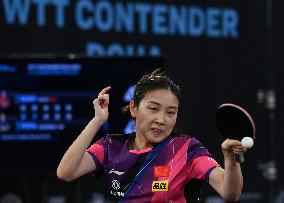 (SP)QATAR-DOHA-TABLE TENNIS-WTT CONTENDER