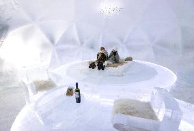 Northern Japan hotel made of ice