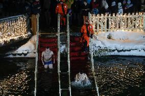RUSSIA-MOSCOW-ORTHODOX EPIPHANY CELEBRATION