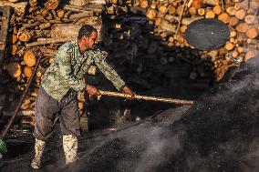 EGYPT-SHARQIA-CHARCOAL WORKERS