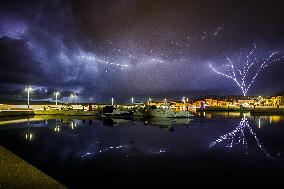 CROATIA-DALMATIA-LIGHTNING