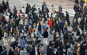 Tokyo scene amid coronavirus pandemic