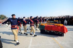 PAKISTAN-KHYBER PAKHTUNKHWA-ATTACK-POLICEMEN-FUNERAL