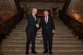 Ulkoministeri Haaviston ja Tanskan ulkoministeri Rasmussenin tapaaminen