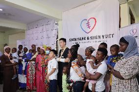 GHANA-ACCRA-CHINESE FIRM-FOUNDATION-CHILDREN'S HEART DISEASES