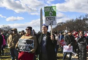 Anti-abortion rally in Washington