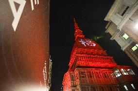 ITALY-TURIN-CHINESE NEW YEAR-MOLE ANTONELLIANA
