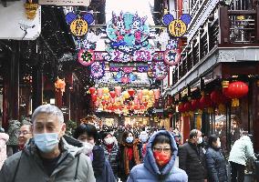 New Year holidays in China