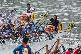 PHILIPPINES-MANILA-CHINESE NEW YEAR-DRAGON BOAT RACE
