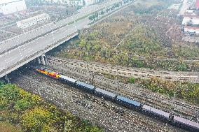 CHINA-CHONGQING-LAND-SEA TRADE CORRIDOR-FREIGHT TRAIN (CN)
