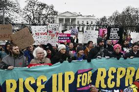 Abortion activists rally in Washington