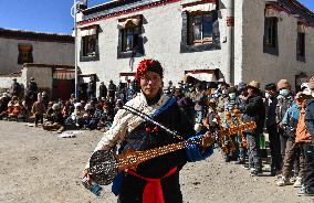 CHINA-TIBET-MUSICAL INSTRUMENT-CULTURAL HERITAGE (CN)