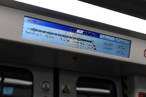 TÜRKIYE-ISTANBUL-NEW METRO LINE-CHINA-MADE-TRAINS